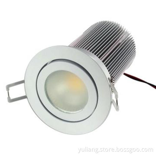 220-240VAC 9W COB LED down lights
